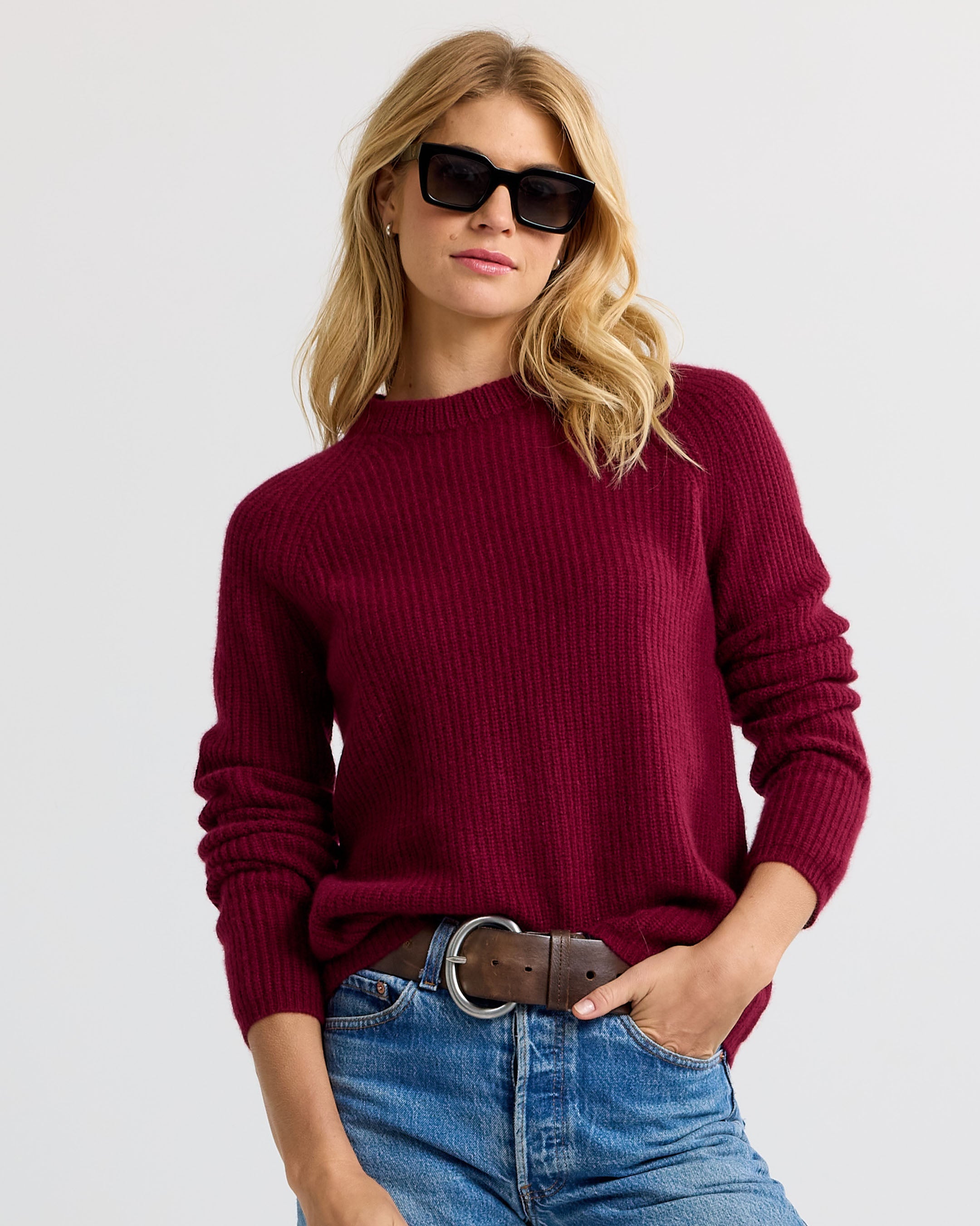 Cashmere Fisherman Crew