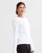 Cotton Silk Crew