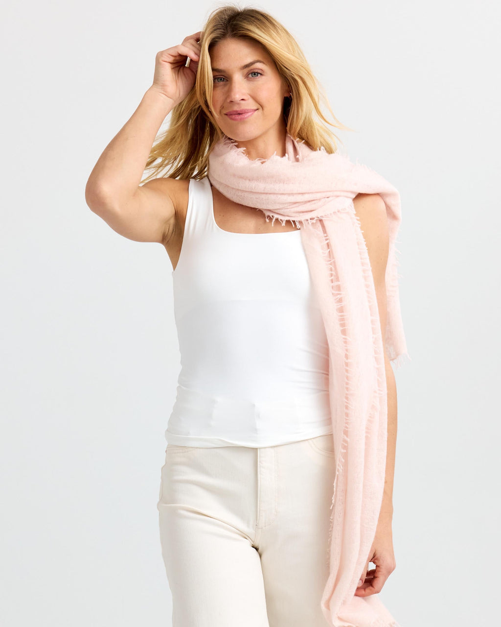 Felted Cashmere Scarf