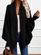 Anisa™ | Elegant Lantern Sleeve Cardigan