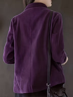 Clarabelle™ | Elegant Corduroy Blazer
