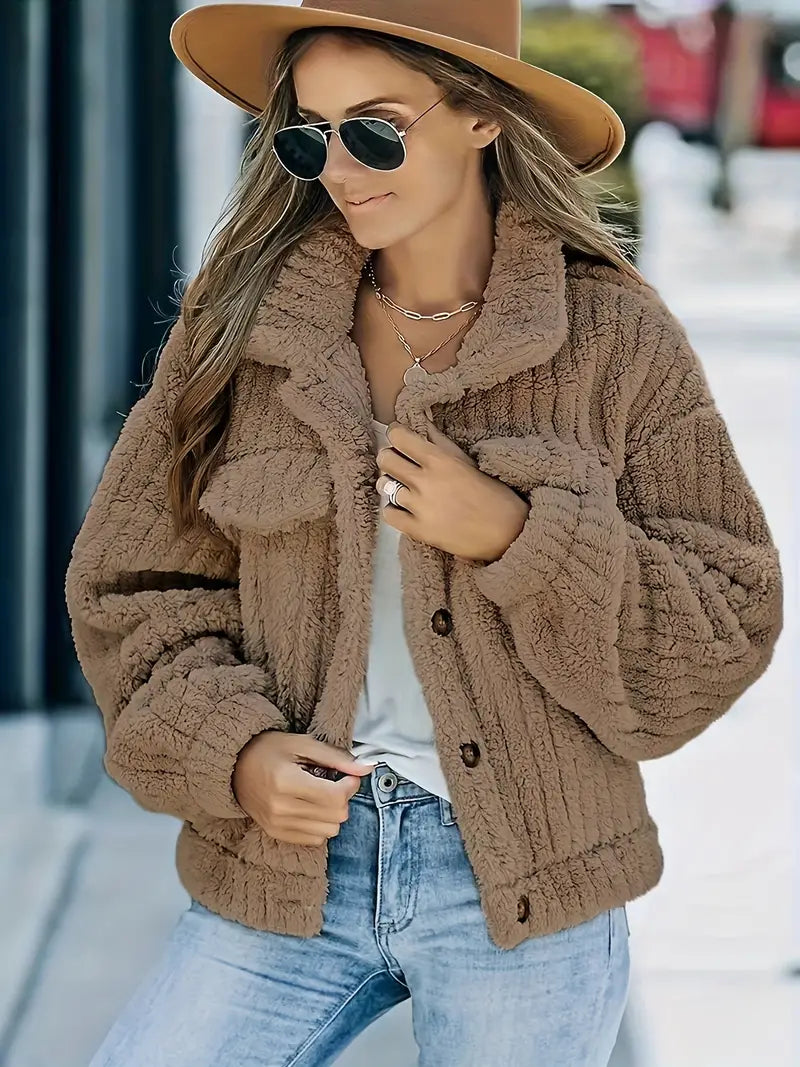 Luna™ | Casual Teddy Jacket