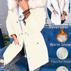 Olivia™ | Reversible Faux-Fur Hooded Parka Coat