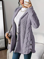 Fleur™ | Double Plush Cardigan, Comfortable Elegance