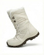 Corisande™ | Plush-lined lug-sole lace-up snow boots