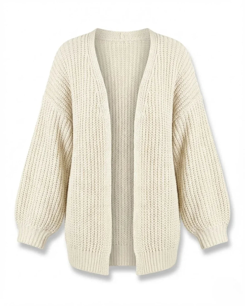 Katya™ | Chunky Knit Oversized Open Cardigan