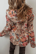 Jira™ | Double-Layered Paisley Pattern Jacket