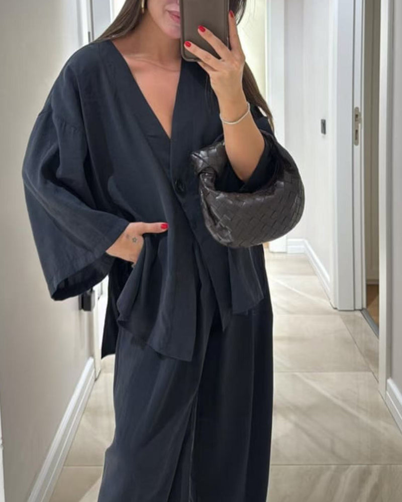 Mélanie™ | Elegant Casual Set in Lightweight Fabric