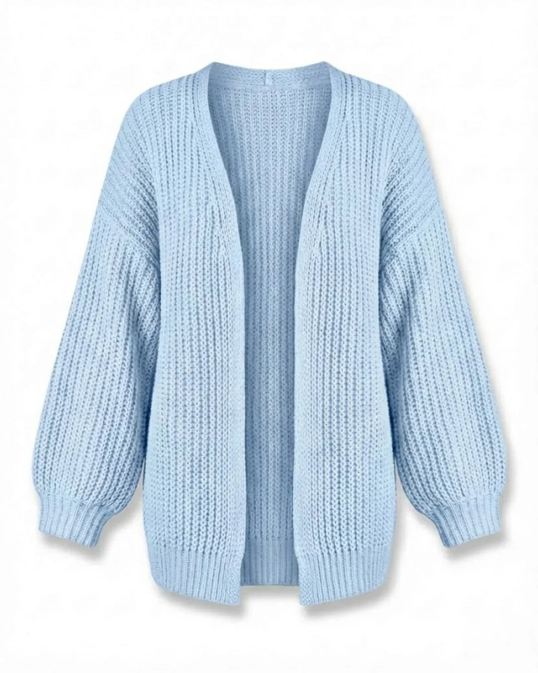 Katya™ | Chunky Knit Oversized Open Cardigan