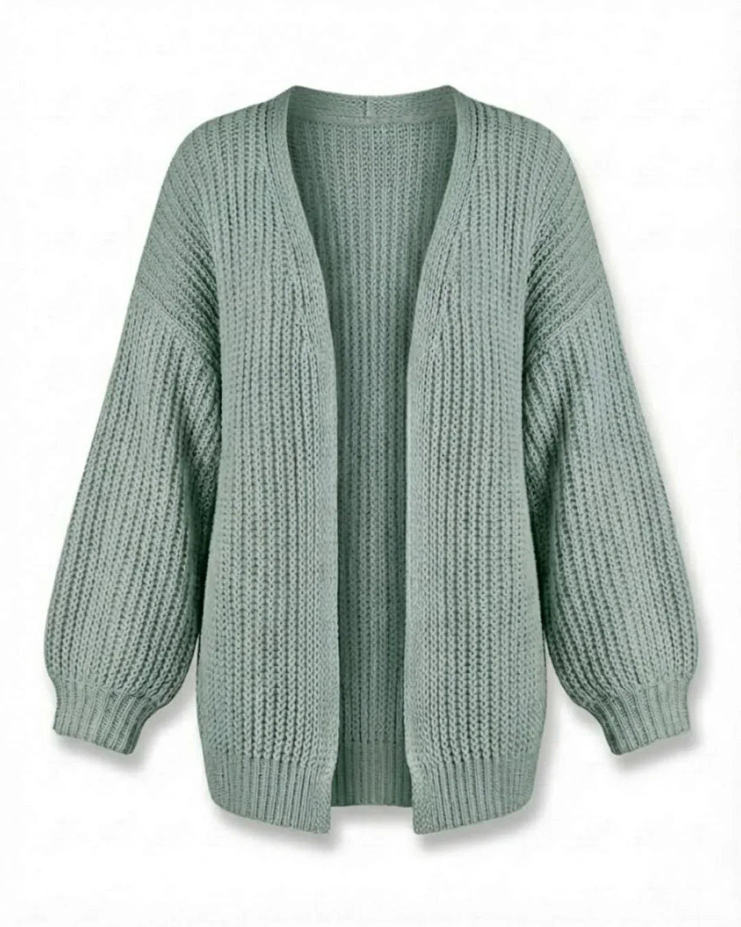 Katya™ | Chunky Knit Oversized Open Cardigan