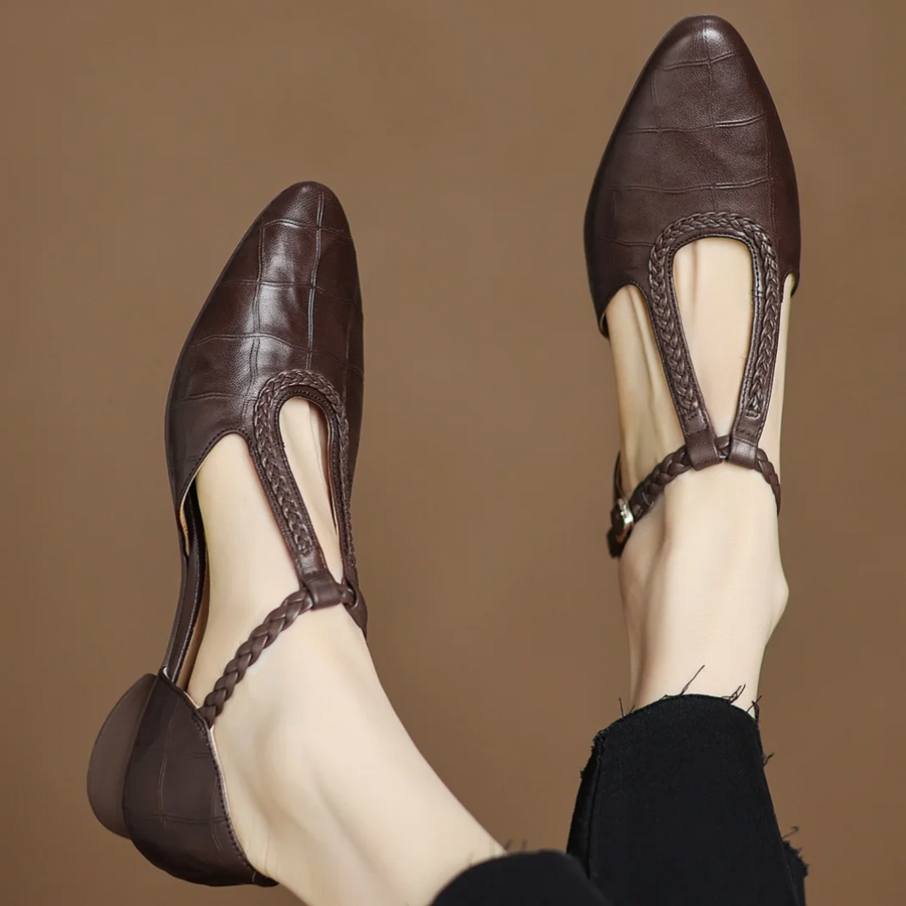 Veronica™ | Elegant Leather Sandals