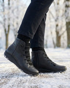 Anatolia™ | Leather-and-suede lace-up high-top ankle boots