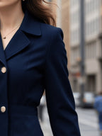Suzette™ | Double-Breasted Fit-and-Flare Coat