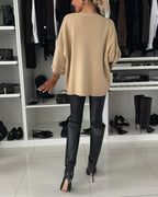 Nessa™ | Button-Up Chic Sweater