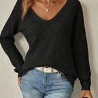 Christina™ | Casual V-Neck Sweater