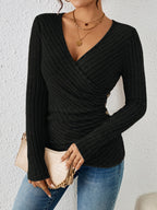 Lucia™ | Elegant Long Sleeve Top