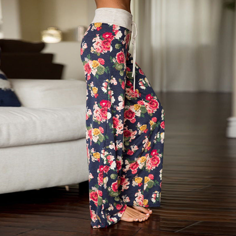Chica™ | Elegant Camouflage Casual Pants