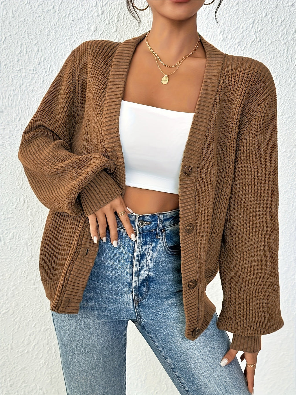 Oriana™ | Elegant Viscose Cardigan