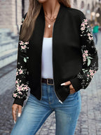 Odette™ | Elegant Floral Print Jacket