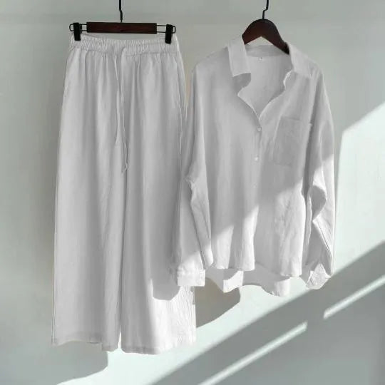 Dream™ | Cotton-Linen Ensemble Elegance Comfort