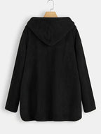 Amona™ | Hooded Plush Coat