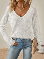 Christina™ | Casual V-Neck Sweater