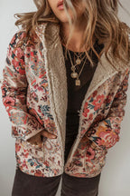 Jira™ | Double-Layered Paisley Pattern Jacket