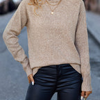Yolanda™ | Warm Elegant Ribbed Turtleneck Sweater
