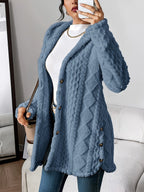 Fleur™ | Double Plush Cardigan, Comfortable Elegance