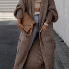 Suri™ | Elegant Deep V-Neck Cardigan - Comfort and Elegance