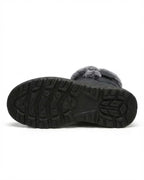 Laura™ | Faux-fur trim buckle winter boots