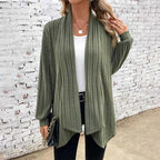 Rue™ | Casual Cardigan in Cotton-Acrylic Blend