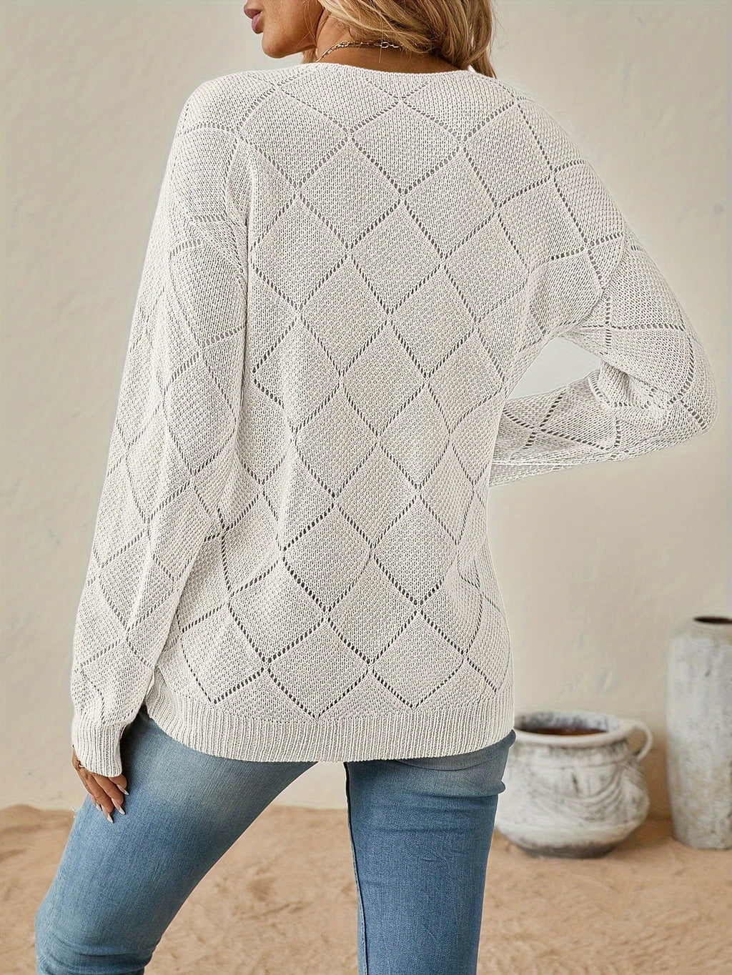 Christina™ | Casual V-Neck Sweater