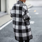 Mae™ | Casual Plaid Cardigan