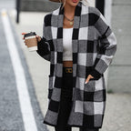Mae™ | Casual Plaid Cardigan
