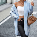 Mae™ | Casual Plaid Cardigan