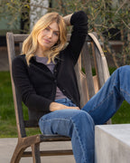 Cashmere Crewneck Cardigan