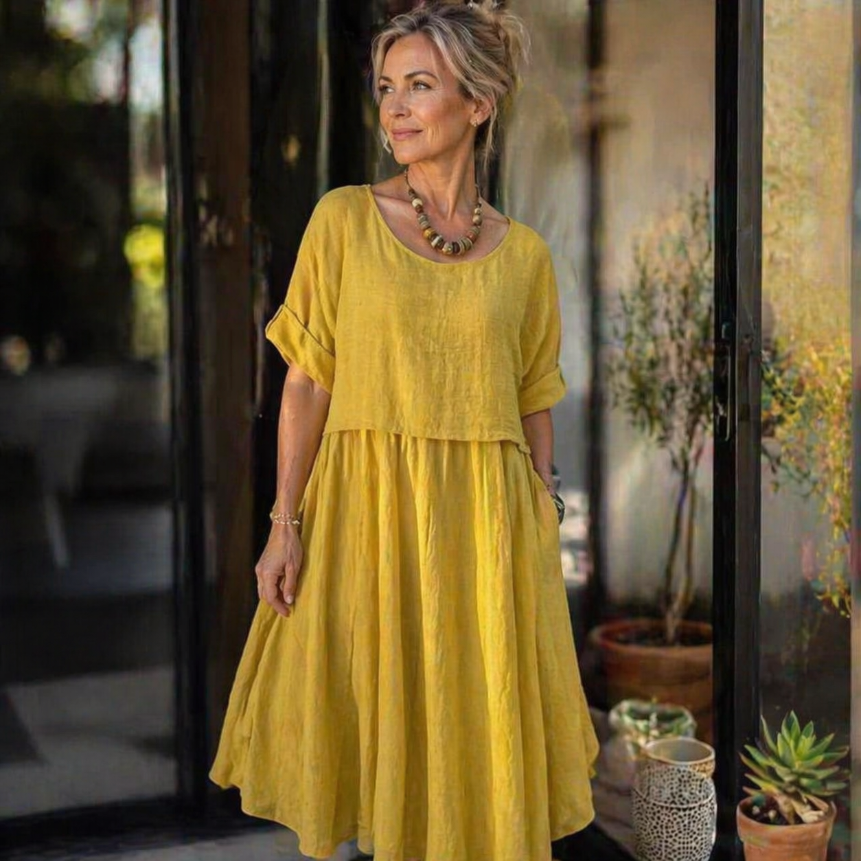 Sophisticated Layered Two-Piece Set