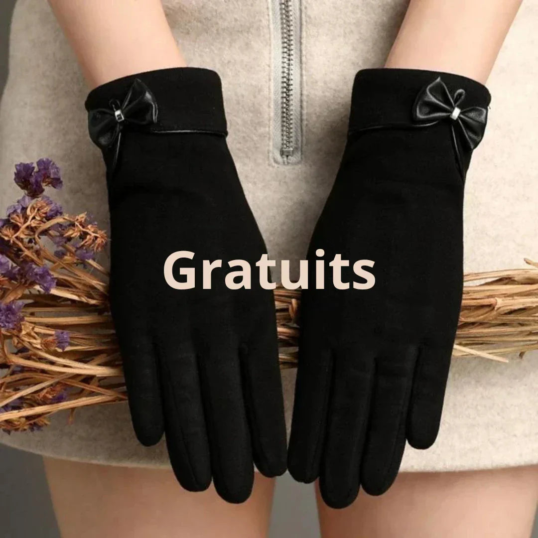 Kalio™ | Long Wool Coat + Free Elegant Gloves