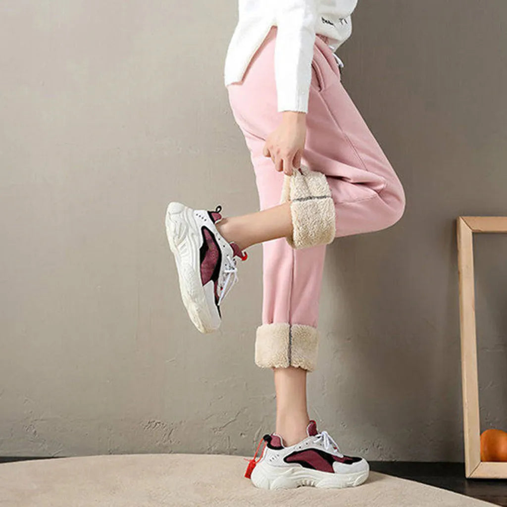 Deniz™ | Fleece-Lined Reversible Winter Jogger Pants