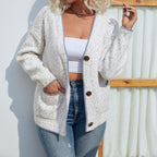 Skye™ | Casual Cotton-Acrylic Blend Cardigan