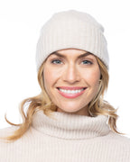 Cashmere Ribbed Hat