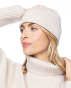 Cashmere Ribbed Hat