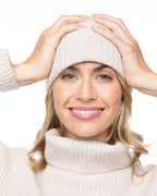 Cashmere Ribbed Hat