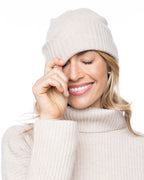 Cashmere Ribbed Hat