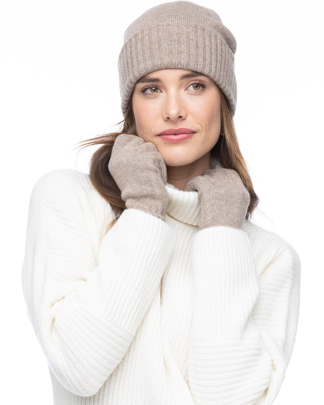 Cashmere Ribbed Hat