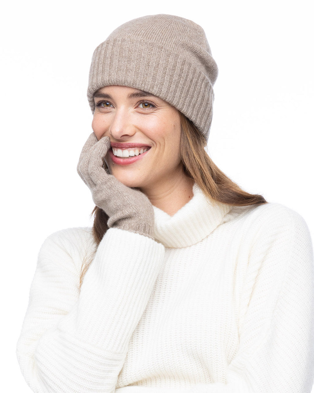 Cashmere Ribbed Hat