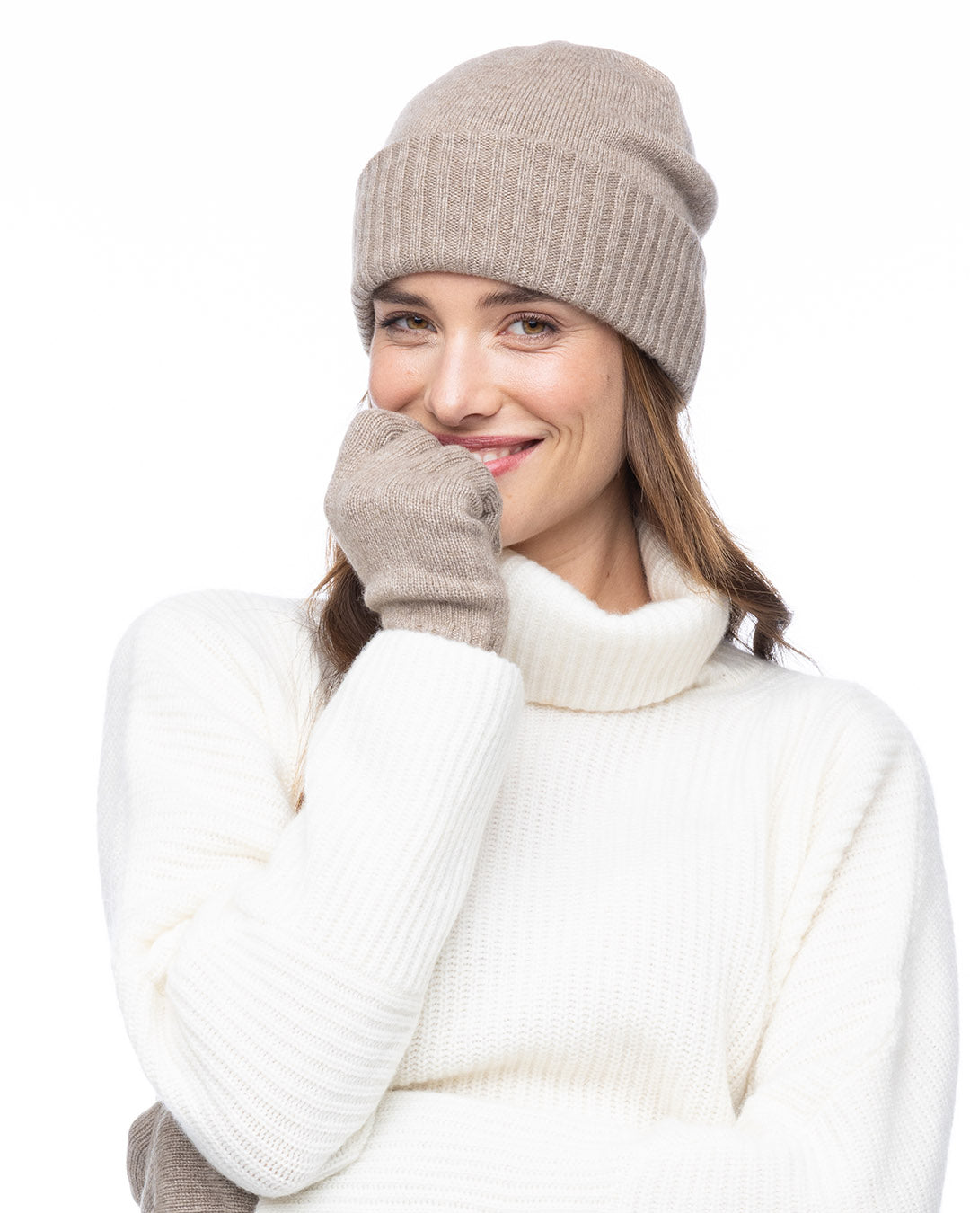 Cashmere Ribbed Hat