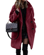 Susan™ | Long Plush Coat