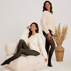 Fern™ | Fleece-Lined Sheer-Effect Tights